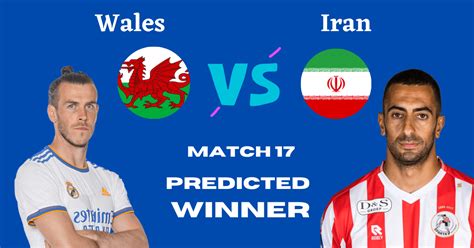 wales vs iran prediction